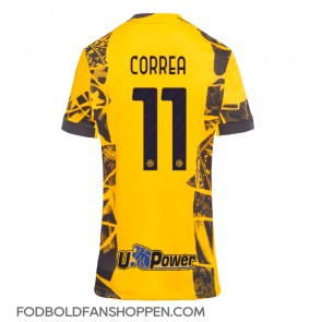 Inter Milan Joaquin Correa #11 Tredjetrøje Dame 2024-25 Kortærmet